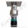 Labor Entnahmestelle auf Wandplatte mit Regulierventil bis 1,5 bar regelbar - Eingangsdruck max. 40 bar - Eingang G 1/4" Oben Ausgang G 1/4" unten mit Regulierventil - Messing verchromt 6.0 - GCE Druva EMD 40010