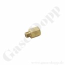 Reduzierung 1/8" NPT AG x 1/4" NPT IG - Messing...