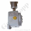 Leitungsdruckminderer bis 2 bar regelbar - mit doppelter 2 x 100 W Heizung - Eingang max. 20 bar Rechts - 1-stufig - IN / OUT 1/4" NPT IG - DHR Dual Heated Pressure Regulator - Edelstahl 6.0 - Pressure Tech