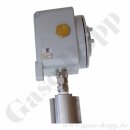 Leitungsdruckminderer bis 2 bar regelbar - mit doppelter 2 x 100 W Heizung - Eingang max. 20 bar Rechts - 1-stufig - IN / OUT 1/4" NPT IG - DHR Dual Heated Pressure Regulator - Edelstahl 6.0 - Pressure Tech