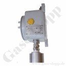 Leitungsdruckminderer bis 2 bar regelbar - mit doppelter 2 x 100 W Heizung - Eingang max. 20 bar Rechts - 1-stufig - IN / OUT 1/4" NPT IG - DHR Dual Heated Pressure Regulator - Edelstahl 6.0 - Pressure Tech