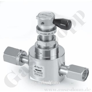 Absperrventil Membranventil - 200 bar - IN / OUT 1/2" VCR IG FACE SEAL FEMALE - RA 0,25 μM - UHP - Edelstahl 7.0 - APTech AP3125SM 2PW FV8 FV8
