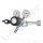 Flaschendruckminderer Prüfgas 200 bar 2-stufig - 0,3 bis 3,0 bar (a) AbsolutDruck regelbar - vakuumtauglich - Anschluss M19x1,5 LH DIN 477-1 Nr.14 - Ausgang1/4" NPT IG mit Absperrventil - 20 m³/h - EPDM - Edelstahl 6.0 - GCE Druva