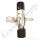 Leitungsdruckminderer 300 bar - 0,2 bis 2,0 bar regelbar - 2-stufig - IN / OUT NPT 1/4" IG - 6 Port - Eingang Rechts - 3 m³/h - ohne Sicherheitsüberdruckventil - FKM - Messing verchromt 6.0 - GCE Druva LPLLVDJ