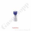Flaschendruckminderer Stickstoff 200 bar - bis 40 bar...