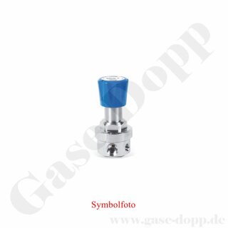 Leitungsdruckminderer bis 30 bar regelbar - Eingang max. 207 bar Links - 1-stufig - IN / OUT 1/2" NPT IG - 3 Port - Edelstahl 6.0 - GCE Druva LISSSPS