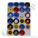 Aufkleber Blatt - Entnahmestellen Handradbeschriftung...