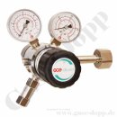 Flaschendruckminderer Helium 300 bar 2-stufig bis 3,0 bar...
