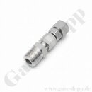 Reduzierung 1/2" NPT AG x M18x1,5 IG &Uuml;M 12L...