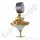 Leitungsdruckminderer Feindruckregler nicht brennbare Gase - Eingang max. 16 bar - Ausgang 0 - 30 mbar regelbar - IN G 1/4" IG OUT G 1/4" IG - Leistung ca. 1Nm³/h (P1-6 bar / P2- 50 mbar / Luft) - Messing