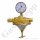 Leitungsdruckminderer Feindruckregler für brennbare Gase - Eingang max. 16 bar - Ausgang 0 - 30 mbar regelbar - IN G 1/4" IG OUT G 1/4" IG - Leistung ca. 1Nm³/h (P1-6 bar / P2- 50 mbar / Luft) - Messing