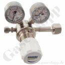 Flaschendruckminderer Pr&uuml;fgas 200 bar 1-stufig bis...