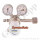 Flaschendruckminderer Wasserstoff 200 bar 1-stufig bis 50 bar regelbar - Anschluss W21,8x1/14" LH DIN 477-1 Nr.1 - Ausgang 6 mm KRV - EPDM - Edelstahl 6.0 - GASARC CHEM MASTER SGS622