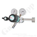 Flaschendruckminderer Helium 200 bar 2-stufig bis 10 bar...