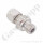 Einschraubverschraubung - RVS 20 mm x 3/8" NPT AG - Doppelklemmring Rohrverschraubung (RVS) metrisch auf NPT Au&szlig;engewinde AG - Messing - HAM-LET