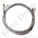 Edelstahlwellschlauch DN6 300 bar - Anschluss 1: W30x2 IG DIN 477-5 Nr.59 x Anschluss 2: M20x1,5 IG &Uuml;M vormontiert S12 DKOS - Sauerstoff - L&auml;nge: 2.0 m