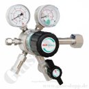 Flaschendruckminderer Helium 200 bar 1-stufig bis 28 bar...