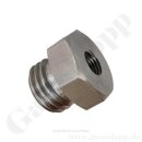 Adapter JIS 22R W22x1/14" AG x 1/4" NPT IG - JIS B 8246 - Edelstahl