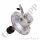 Leitungsdruckminderer Feindruckregler - Eingang max. 15 bar - Ausgang 5 - 45 mbar regelbar - Eingang G 1/2" IG - Ausgang G 1/2" IG - ohne Manometer - Leistung 15 m³/h - EPDM - FDA - Aluminium - GD2112