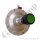 Leitungsdruckminderer Feindruckregler - Eingang max. 15 bar - Ausgang 5 - 45 mbar regelbar - Eingang G 1/2" IG - Ausgang G 1/2" IG - ohne Manometer - Leistung 15 m³/h - EPDM - FDA - Aluminium - GD2112