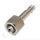 Flaschenanschluss CGA-350 x 1/4" NPT AG - Wasserstoff Methan - 200 bar - L&auml;nge 76 mm - Edelstahl