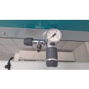 Labor Entnahmedruckminderer f&uuml;r Ampeleinbau / H&auml;ngeversion - Messing verchromt - max. 50 bar / 0,5 - 10,5 bar regelbar - Eingang G 3/8" IG - Ausgang 6 mm KRV - GCE DRUVA PLCIEBC-S02