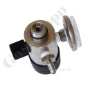 EntnahmeRegler C10 Druck - max. 83 bar - 3,0 bar fest - Anschluss 5/8"-18 UNF AG C10 - Ausgang Schlauchtülle 4,8 mm - Edelstahl - GDLPR-C10-SS