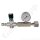 Flaschenanschlussventil / Membranventil mit Manometer DIN 477-1 Nr. 7 - Eingang G 5/8" RH - Ausgang 6 mm KRV - Edelstahl - 13 bar - SO2 - GCE DRUVA FAV50037 - nicht mehr lieferbar