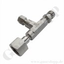 Adapter T-Stück W21,8x1/14" AG x G 1/4" IG...