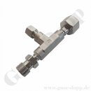 Adapter T-Stück W21,8x1/14" AG x G 1/4" IG...