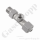 Adapter T-Stück W21,8x1/14" AG x G 1/4" IG x W21,8x1/14" IG ÜM Sechskantanschluss DIN 477-1 Nr.6 - u.a. für Drucksensoren Prüfmanometer - 200 bar - Edelstahl