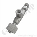Adapter T-Stück W21,8x1/14" AG x 1/4" NPT...