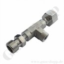 Adapter T-Stück W21,8x1/14" AG x 1/4" NPT...