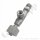 Adapter T-Stück W21,8x1/14" AG x 1/4" NPT IG x W21,8x1/14" IG ÜM Sechskantanschluss DIN 477-1 Nr.6 - u.a. für Drucksensoren Prüfmanometer - 200 bar - Edelstahl