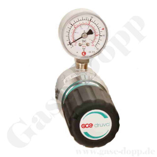 Leitungsdruckminderer bis 200 bar regelbar - Eingang max. 200 bar Links - 1-stufig - IN / OUT 1/4" NPT IG - 4 Port - ohne Sicherheitsüberdruckventil - Edelstahl 6.0 - GCE Druvaa LSLH0SF