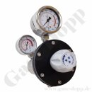 Reinstgasdruckminderer 200 bar - 0,01 bis 0,1 bar...