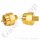 Adapter 1/4" NPT AG x CGA-600 IG - Messing