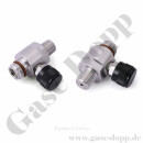 Adaptor C10 M - 1/4" NPT M - ON/OFF - SS 707
