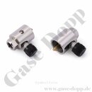 Adapter CGA-600 IG x 1/4" NPT IG - mit ON / OFF...