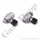 Adaptor C10 M - 1/4" NPT F - ON/OFF - SS 711