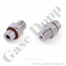 Adaptor 1/4" NPT M - C10 M - PRESS TO CHECK - SS 713