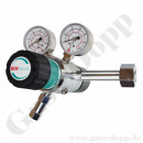 Flaschendruckminderer Helium 200 bar 2-stufig 0,2 bis 2,0...