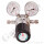 Leitungsdruckminderer bis 10 bar regelbar - Eingang max. 300 bar Rechts - 1-stufig - IN / OUT 1/4" NPT IG - 6 Port - mit Sicherheitsüberdruckventil FKM - Messing verchromt 6.0 - GCE Druva LPLH0SJ