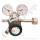 Flaschendruckminderer Helium 200 bar 2-stufig 0,01 bis 0,1 bar regelbar - Anschluss W21,8x1/14" DIN 477-1 Nr. 6 - Ausgang KRV 6mm - 3 m³/h - Messing verchromt 6.0 - Rotarex