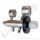Flaschendruckminderer Wasserstoff 200 bar 2-stufig 0,01 bis 0,1 bar regelbar - Anschluss W21,8x1/14" LH DIN 477-1 Nr.1 - Ausgang 6 mm KRV - FKM - 3 m³/h - Edelstahl 6.0 - Rotarex