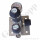 Labor Entnahmedruckminderer auf Wandplatte mit Absperrventil im Eingang + Absperr- & Regulierventil im Ausgang - 50 bar - bis 4,0 bar regelbar - Eingang 1/4" NPT IG oben - Ausgang 1/4" NPT IG unten - EPDM - Messing verchromt 6.0 - DRUVA PLCIEBCWMCP