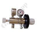Flaschendruckminderer Wasserstoff 200 bar 2-stufig 0,01...