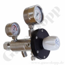 Flaschendruckminderer Wasserstoff 200 bar 2-stufig 0,01...