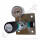 Labor Entnahmestelle auf Wandplatte mit Absperrventil im Eingang - max. 50 bar - ca. 0,2 bis 1,5 bar regelbar - Eingang 1/4" NPT IG oben - Ausgang 1/4" NPT IG unten - EPDM - Messing verchromt 6.0 - GCE DRUVA PLCMEBCWMSP