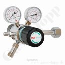 Flaschendruckminderer AFNOR 200 bar 2-stufig bis 3 bar...